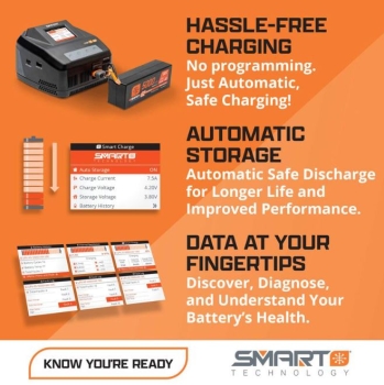 SPMX-1089 Lipo/Car 11,1/1300 Smart-G2 30C HC IC-2